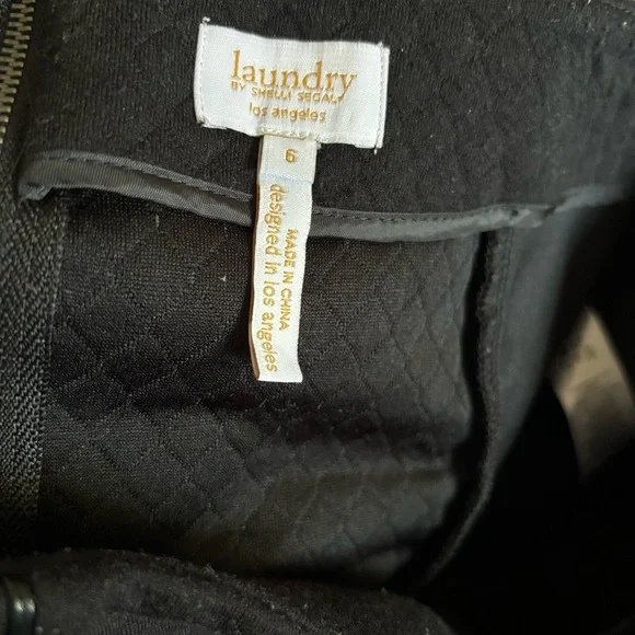 Laundry By Shelli Segal Black Midi Pencil Skirt - Picture 3 of 3